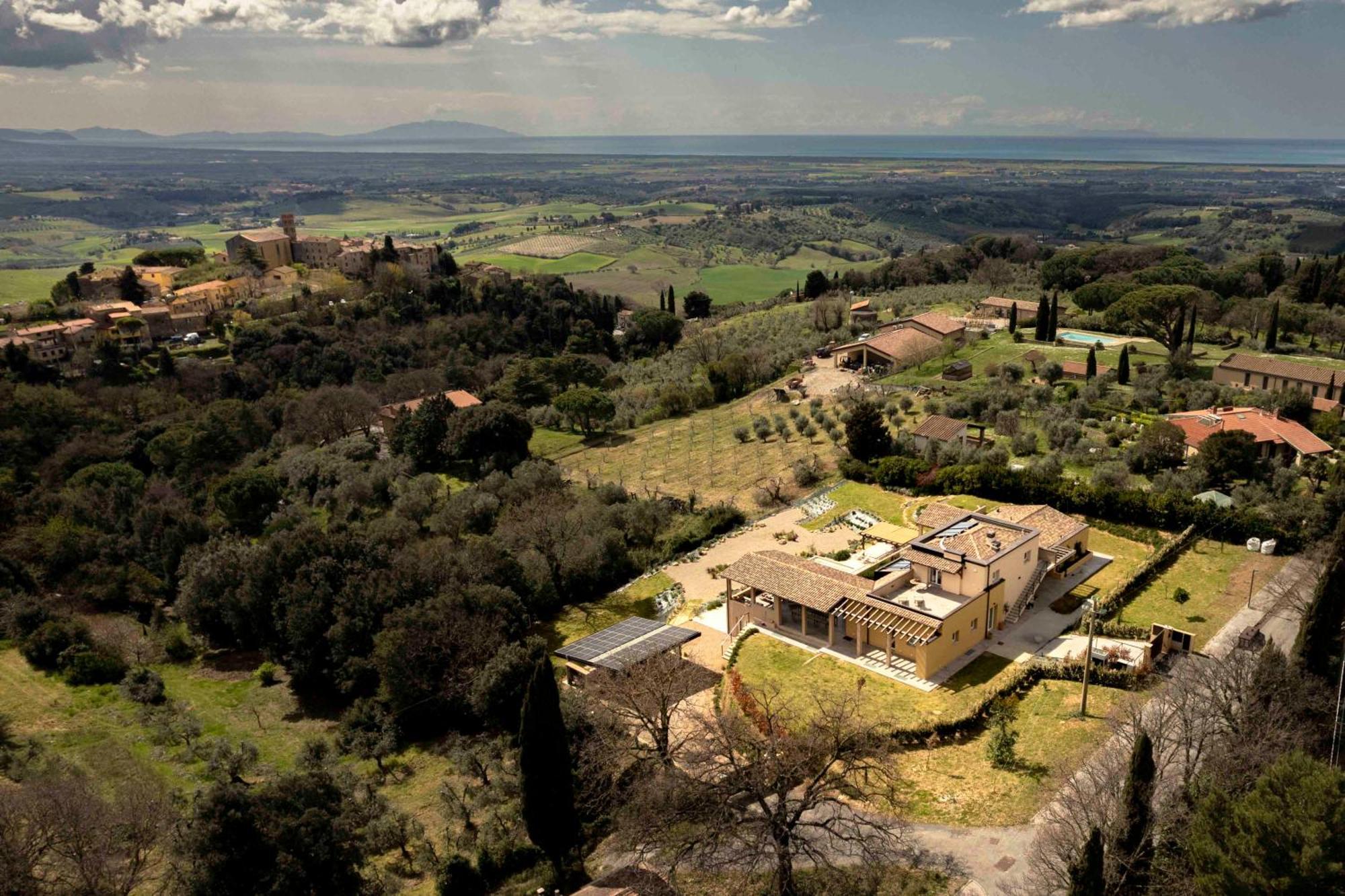 Casa Upupa Villa Casale Marittimo Bagian luar foto